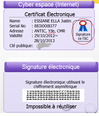 certificat 